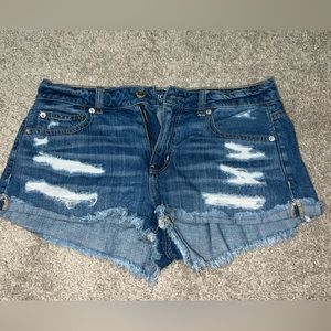 American Eagle Tomgirl jean shorts